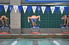 Swim vs Bentley  Wheaton College Swimming & Diving vs Bentley University. - Photo by Keith Nordstrom : Wheaton, Swimming & Diving